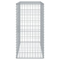 Schanskorf 100x50x100 cm gegalvaniseerd ijzer zilverkleurig 4
