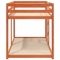 Stapelbed massief grenenhout wasbruin 90x190 cm 5