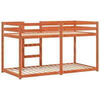 Stapelbed massief grenenhout wasbruin 90x190 cm 6