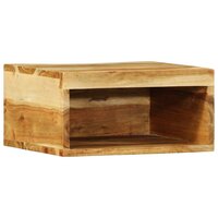 Tv-meubel wandmontage 40x30x19 cm massief acaciahout 3