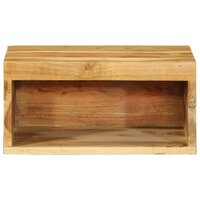 Tv-meubel wandmontage 40x30x19 cm massief acaciahout 4