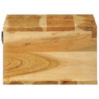 Tv-meubel wandmontage 40x30x19 cm massief acaciahout 5