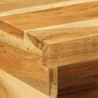 Tv-meubel wandmontage 40x30x19 cm massief acaciahout 7