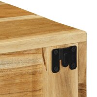 Tv-meubel wandmontage 40x30x19 cm massief acaciahout 8