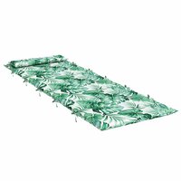 Ligbedkussen bladpatroon 180x60x4 cm oxford stof 4