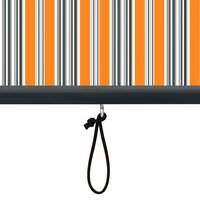 Rolgordijn voor buiten 140x250 cm geel en blauw 7