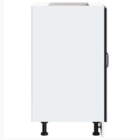 Spoelbakonderkast Kalmar 60x46x81,5 cm bewerkt hout zwart 6