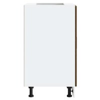 Keuken onderkast &quot;Porto&quot; bewerkt hout bruin eikenkleur 6