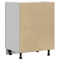 Keuken onderkast &quot;Porto&quot; bewerkt hout bruin eikenkleur 7