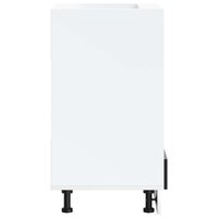 Ovenkast Kalmar bewerkt hout zwart 5