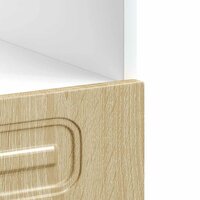 Ovenkast Kalmar bewerkt hout sonoma eikenkleurig 8