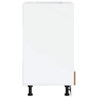 Ovenkast &quot;Porto&quot; bewerkt hout oud houtkleurig 5