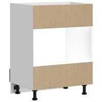 Ovenkast &quot;Porto&quot; bewerkt hout oud houtkleurig 6