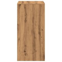 Bartafel 51x50x103,5 cm bewerkt hout artisanaal eikenkleur 5