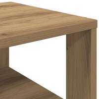 Schoenenrek 61x32x87,5 cm bewerkt hout artisanaal eikenkleur 7
