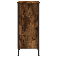 Boekenkast 80x31x74,5 cm bewerkt hout gerookt eikenkleurig 5