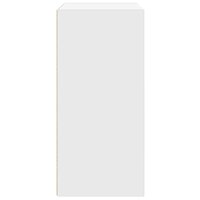 Boekenkast 31x24x52 cm bewerkt hout wit 6