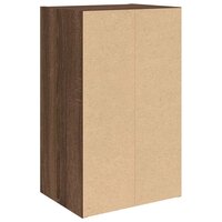 Boekenkast 31x24x52 cm bewerkt hout bruin eikenkleurig 7
