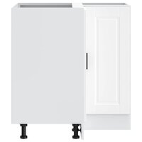 Keuken hoekonderkast &quot;Porto&quot; bewerkt hout wit 7