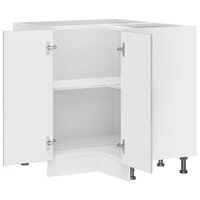 Keuken hoekonderkast &quot;Porto&quot; bewerkt hout grijs sonoma eiken 6