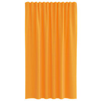 Gordijnen voile met roedezakken 2 st oranje 4