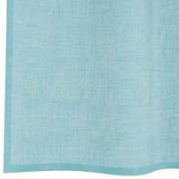 Gordijnen voile met roedezakken 2 st turkoois 6