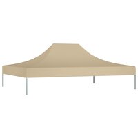 Partytentdak 270 g/m&sup2; 4,5x3 m beige 2