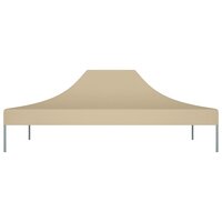 Partytentdak 270 g/m&sup2; 4,5x3 m beige 3