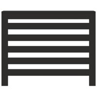 Radiatorombouw 104x20x82 cm bewerkt hout zwart 3