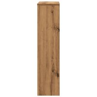 Radiatorombouw 78x20x82 cm bewerkt hout artisanaal eikenkleur 4