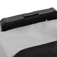 Huisdierentrolley 3-in-1 48x32x57 cm oxford stof grijs 9