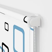 Doucherolgordijn met cassette 60x240 cm stofbreedte 56 cm 8