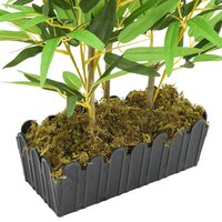 Kunstplant bamboe 500 bladeren 80 cm groen 4