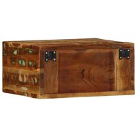 Tv-meubel wandmontage 40x30x19 cm massief gerecycled hout 6