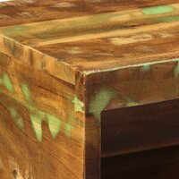 Tv-meubel wandmontage 40x30x19 cm massief gerecycled hout 7