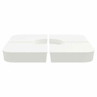 4-delige Set parasolvoeten voor kruisvoet parasol 100 kg PP 3