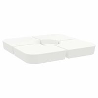 4-delige Set parasolvoeten voor kruisvoet parasol 100 kg PP 5