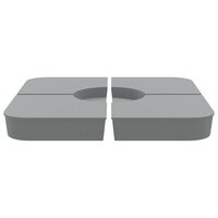 4-delige Set parasolvoeten voor kruisvoet parasol 100 kg PP 3