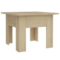 Salontafel 55x55x42 cm bewerkt hout sonoma eikenkleurig 2