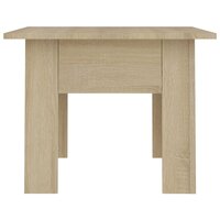 Salontafel 55x55x42 cm bewerkt hout sonoma eikenkleurig 5