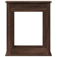 Haardombouw 75x20x87,5 cm bewerkt hout bruin eikenkleurig 4