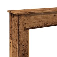 Haardombouw 75x20x87,5 cm bewerkt hout oud houtkleurig 7