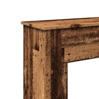 Haardombouw 90x30x90 cm bewerkt hout oud houtkleurig 7