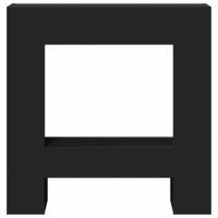 Haardombouw 81x18x82 cm bewerkt hout zwart 4