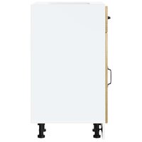 Keuken onderkast Lucca bewerkt hout sonoma eikenkleurig 6