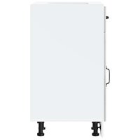 Keuken onderkast Lucca bewerkt hout betongrijs 6