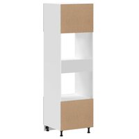 Ovenkasten 2 st Kalmar bewerkt hout grijs sonoma eikenkleurig 7