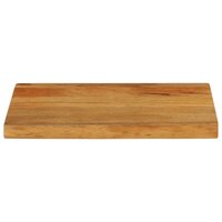 Tafelblad met natuurlijke rand 50x20x3,8 cm massief mangohout 3