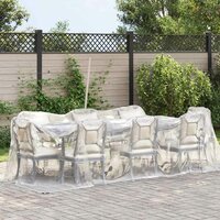 Doorzichtig zeildoek met zeilringen 2x5 m polyethyleen 2