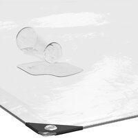 Doorzichtig zeildoek met zeilringen 3x5 m polyethyleen 4